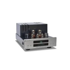 PrimaLuna EVO 100 Tube DAC 33 PrimaLuna EVO 100 Tube DAC -High Quality Audio Store 193b PrimaLuna EVO 100 Tube Digital AnaLogue Converter silver slanted without cage white background 2048x2048 567641d9 b219 40b7 acb7 cb9359b4e378