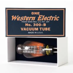 Western Electric 300B Vacuum Tube 7 Western Electric 300B Vacuum Tube -High Quality Audio Store 300B box open stack 1of1 2