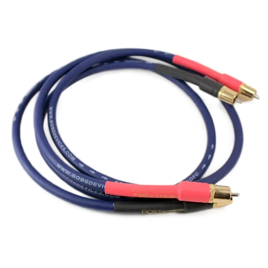 Bob's Devices Shielded Silver Clad Copper Interconnects (pair) 3 Bob's Devices Shielded Silver Clad Copper Interconnects (pair)