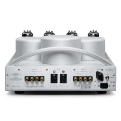 Balanced Audio Technology REX 3 Tube Power Amplifier -High Quality Audio Store BAT Rex 3 Mono Block Power Amp Silver Back