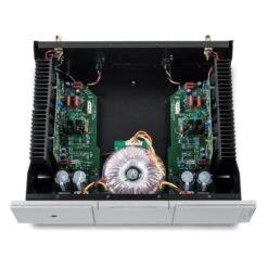 Balanced Audio Technology VK-225 Power Amplifier -High Quality Audio Store BAT VK225 Power Amp Silver Front Inside