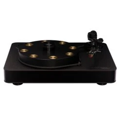 Dr. Feickert Analogue Blackbird Turntable With Deluxe 12 Package -High Quality Audio Store Blackbird