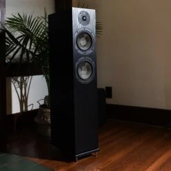 KLH Concord Floorstanding Loudspeaker (each) -High Quality Audio Store Concord Black Oak Grille off 1200