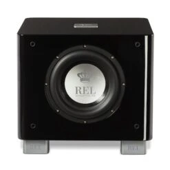 REL Acoustics T/7x Subwoofer -High Quality Audio Store CopyofT7X Blk Front WOGrill