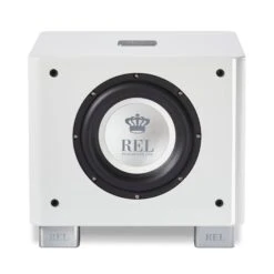 REL Acoustics T/7x Subwoofer -High Quality Audio Store CopyofT7X Wht Front WOGrill