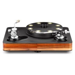 Dr. Feickert Analogue Blackbird Turntable With Deluxe 12 Package -High Quality Audio Store Dr Feickert Blackbird Turntable High Gloss Tineo Back