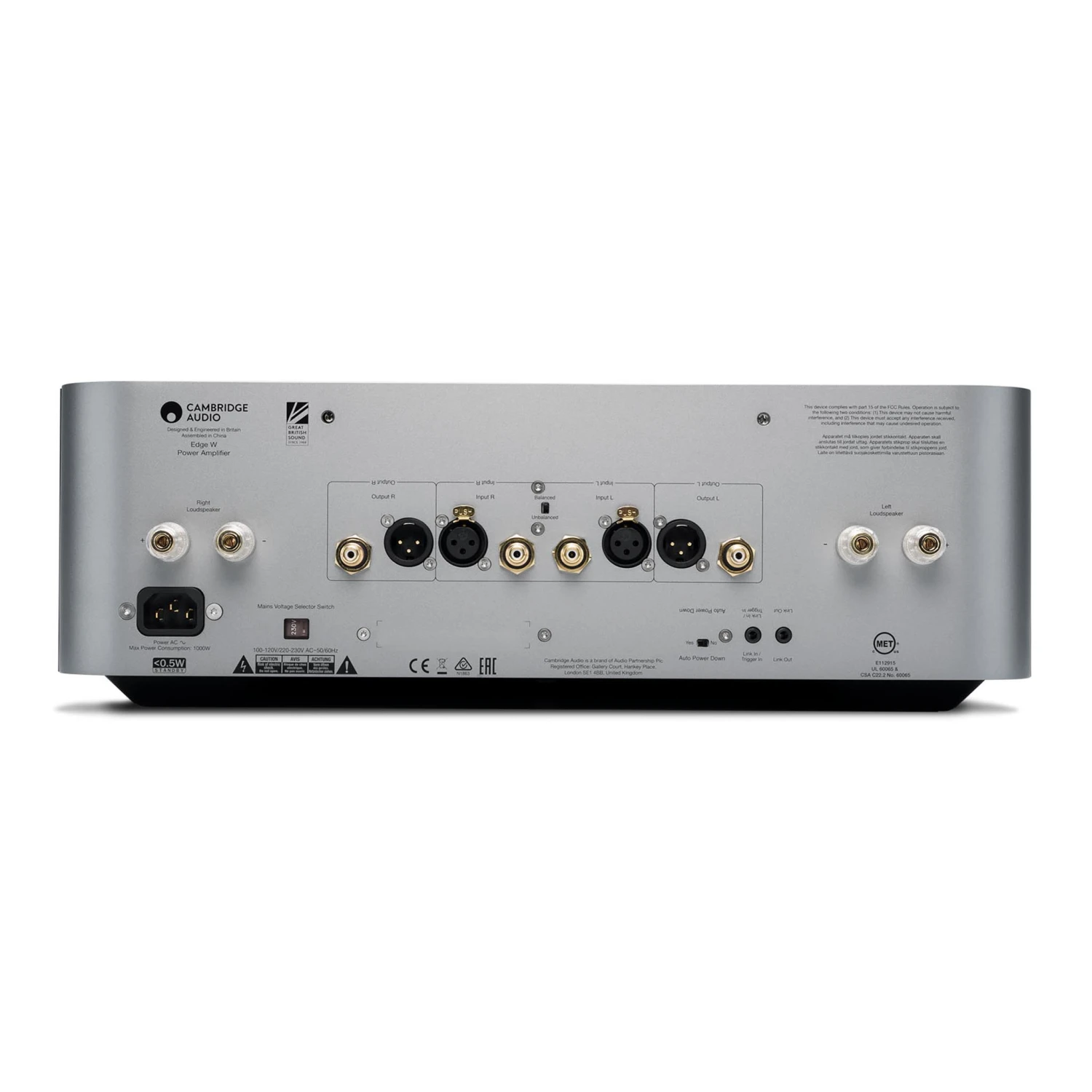 Cambridge Audio Edge W Stereo Power Amplifier 4 Cambridge Audio Edge W Stereo Power Amplifier - Image 2