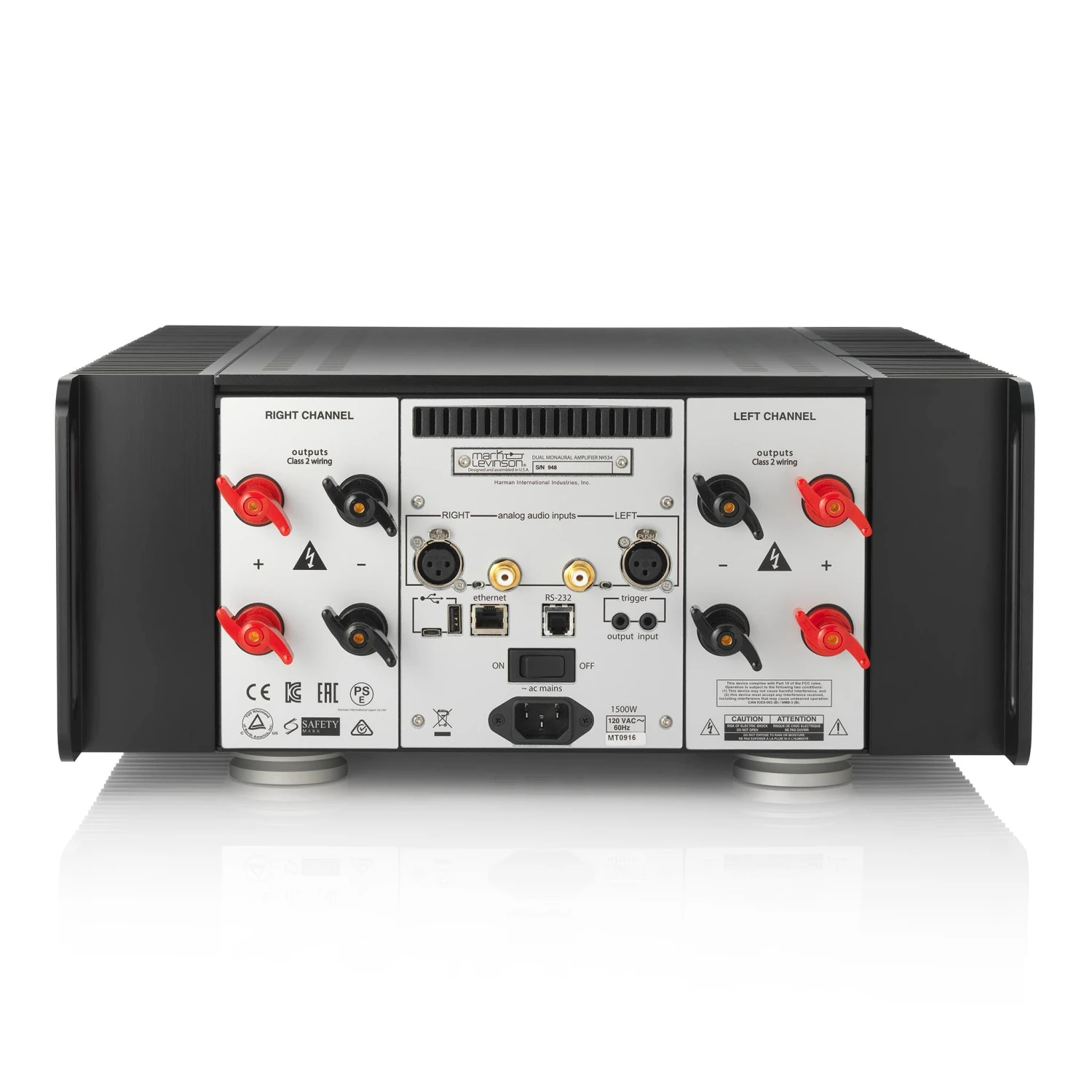 Mark Levinson No534 Dual-Monaural Power Amplifier 5 Mark Levinson No534 Dual-Monaural Power Amplifier - Image 3