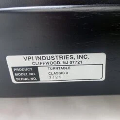 VPI Classic Signature HW With JMW 10" 3D Tonearm + Dustcover (USED) -High Quality Audio Store IMG 4806