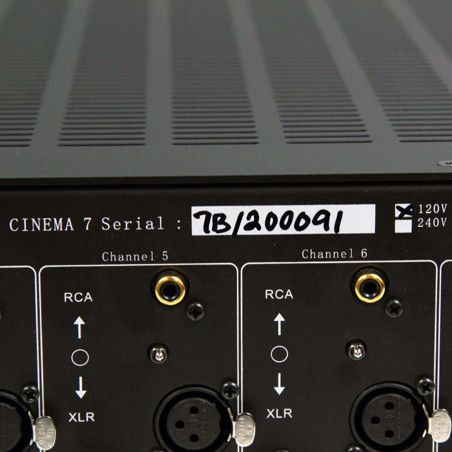 Cary Audio Cinema 7B 7-Channel Power Amplifier (USED) 8 Cary Audio Cinema 7B 7-Channel Power Amplifier (USED) - Image 6