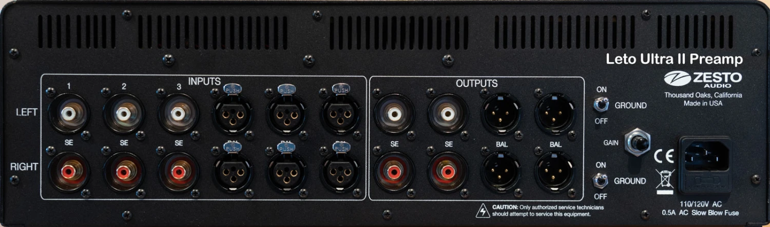 Zesto Audio Leto Ultra II Preamplifier 4 Zesto Audio Leto Ultra II Preamplifier - Image 2