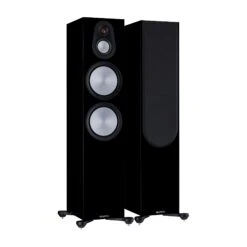 Monitor Audio Silver 500 7G Loudspeaker (pair) -High Quality Audio Store MA Silver 500 Iso Pair Black Gloss Grille On Off 2048x2048 f32e0b92 73e2 4f78 bcd1 19f9b67cfa52