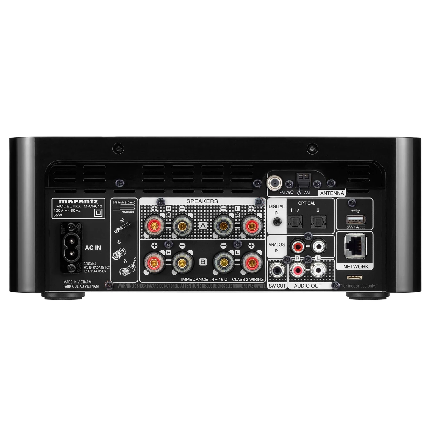 Marantz M-CR612 Streaming Network CD Receiver 5 Marantz M-CR612 Streaming Network CD Receiver - Image 3