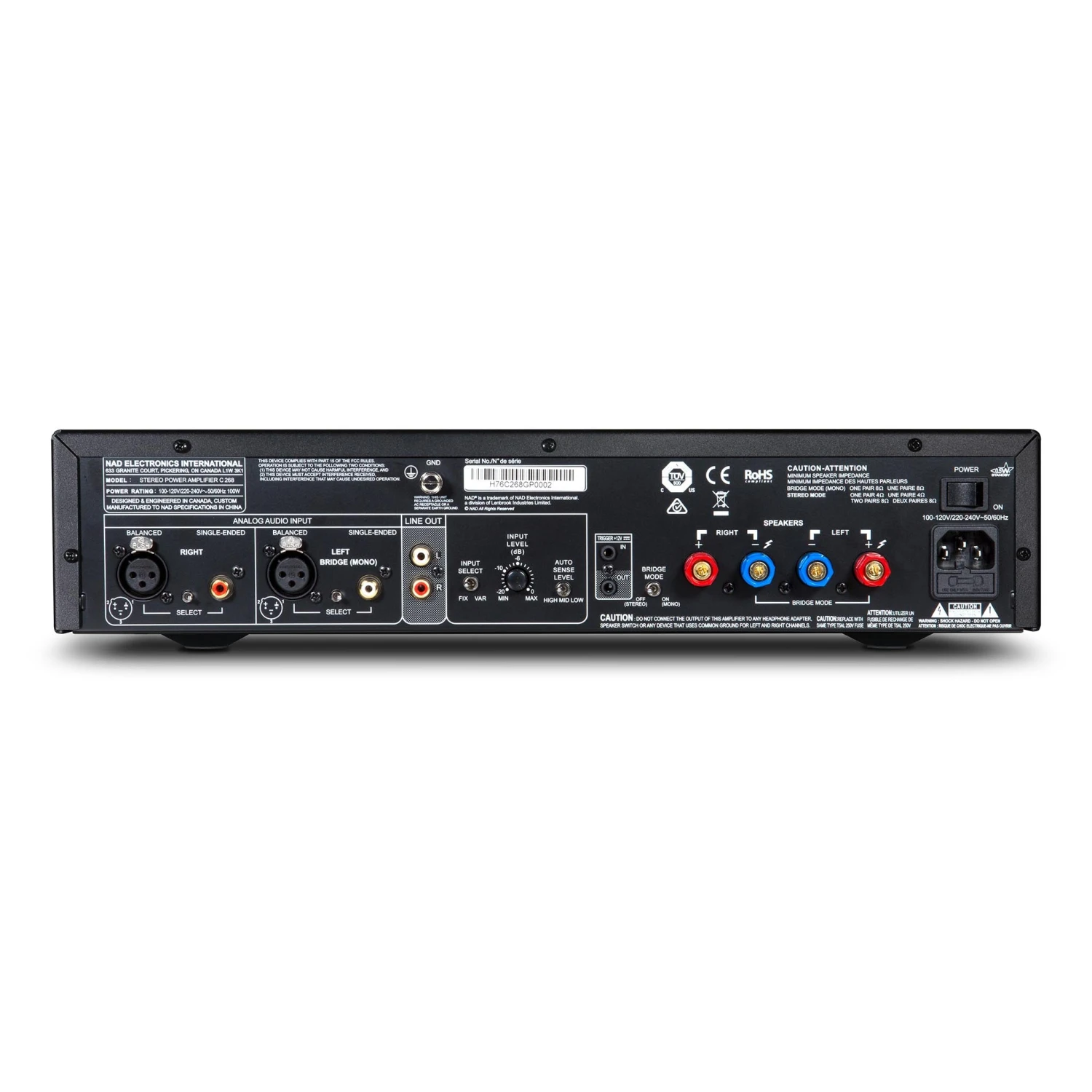 NAD C 658 DAC / Preamplifier + NAD C 268 Power Amplifier 7 NAD C 658 DAC / Preamplifier + NAD C 268 Power Amplifier - Image 5