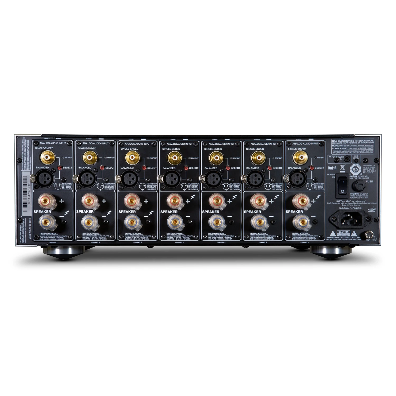 NAD M28 Hybrid Digital Multichannel Amplifier 5 NAD M28 Hybrid Digital Multichannel Amplifier - Image 3