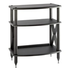 Pangea Audio Vulcan Turntable Stand With Vinyl Record Storage -High Quality Audio Store PGVTTX Carbon Fiber Vinyl 01