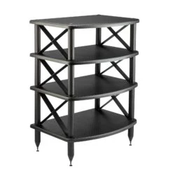 Pangea Audio Vulcan X Brace Four Shelf Audio Rack 10 Pangea Audio Vulcan X Brace Four Shelf Audio Rack -High Quality Audio Store PGVUXRK CarbonFiberVinyl 01