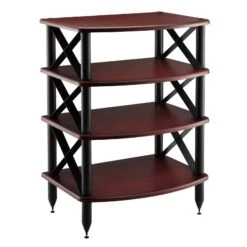 Pangea Audio Vulcan X Brace Four Shelf Audio Rack 12 Pangea Audio Vulcan X Brace Four Shelf Audio Rack -High Quality Audio Store PGVUXRK Rosenut 01