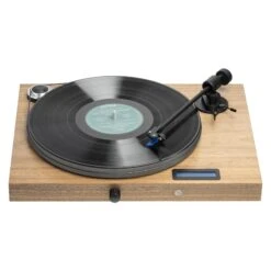 Pro-Ject Juke Box S2 "All-in-One" Turntable System -High Quality Audio Store PJ Jukebox S2 walnut front cutout hires