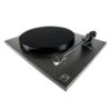 Rega Planar 1 Turntable With Carbon Cartridge -High Quality Audio Store PL1mattblackoffsidewide