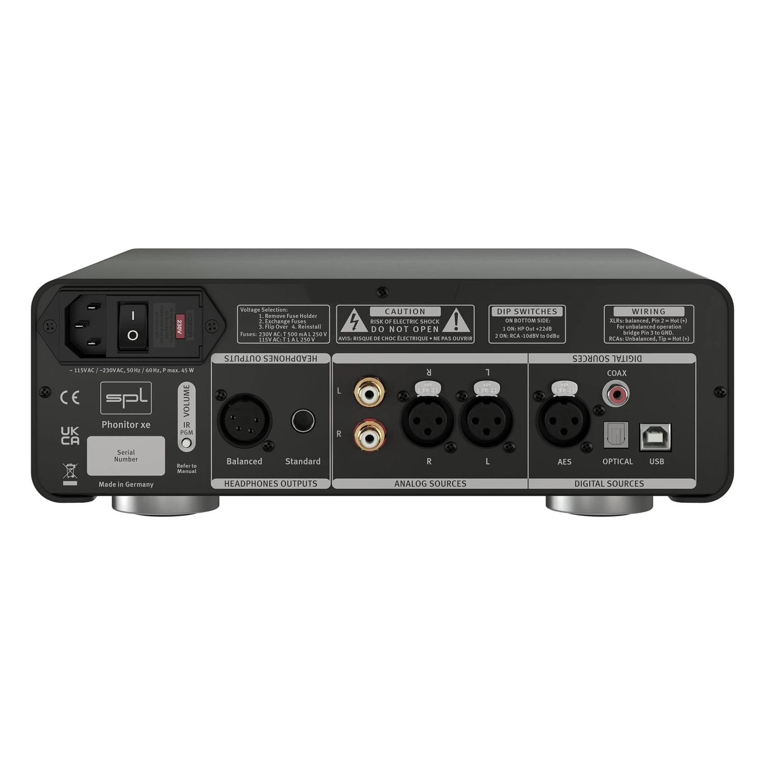 SPL Phonitor Xe Headphone Amplifier 10 SPL Phonitor Xe Headphone Amplifier - Image 8