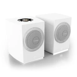 Cabasse Rialto Powered Wireless Bookshelf Hi-fi System (pair) -High Quality Audio Store RIALTO WHITE GRID PERSPECTIVE