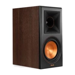 Klipsch RP-600M II Bookshelf Loudspeaker (pair) -High Quality Audio Store RP 600M Walnut Angle 2048x2048 346b1502 57c0 4903 9f3f 4ad75e63884b
