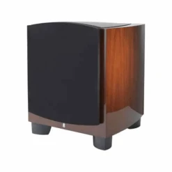 Revel Performa3 B112V2 Subwoofer 11 Revel Performa3 B112V2 Subwoofer -High Quality Audio Store Revel B112V2 Angle Hero Walnut Web