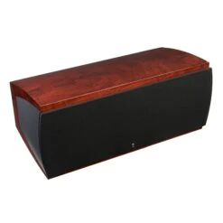 Revel Performa3 C208 Center Channel Loudspeaker -High Quality Audio Store Revel C208 Angle Walnut Grille IMG 0755
