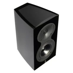 Revel Performa3 M105 Bookshelf Loudspeaker (each) -High Quality Audio Store Revel M105 Angle Black IMG 0889