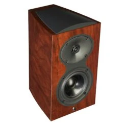 Revel Performa3 M105 Bookshelf Loudspeaker (each) -High Quality Audio Store Revel M105 Angle Walnut IMG 0673
