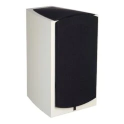 Revel Performa3 M105 Bookshelf Loudspeaker (each) -High Quality Audio Store Revel M105 Angle White Grille IMG 09653