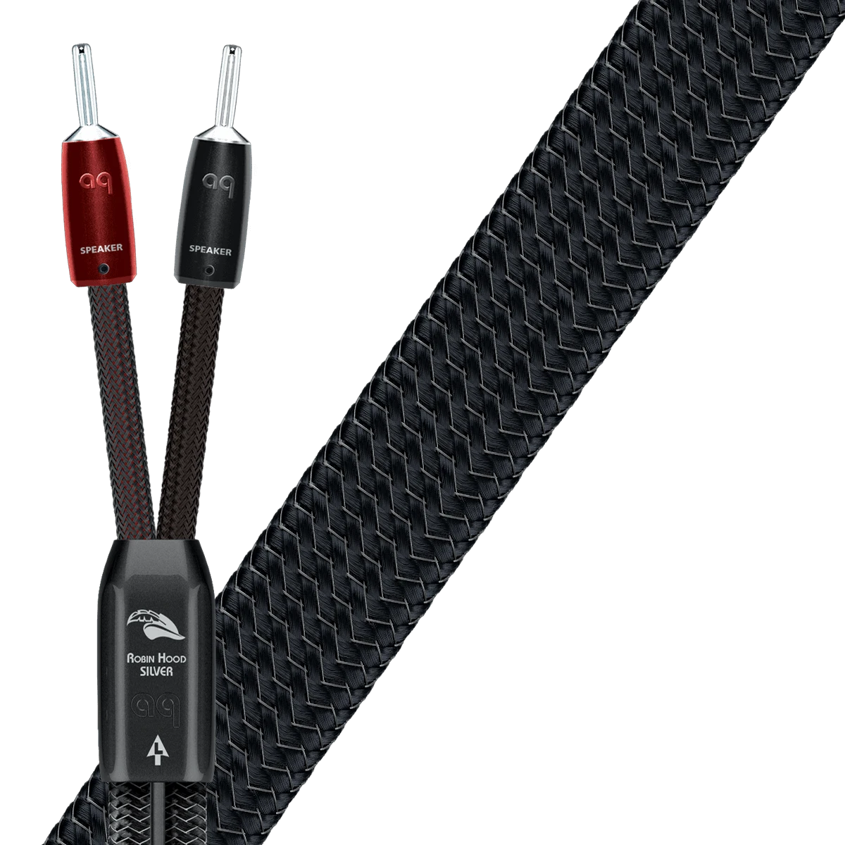 AudioQuest Folk Hero Series Robin Hood SILVER Speaker Cable 3 AudioQuest Folk Hero Series Robin Hood SILVER Speaker Cable