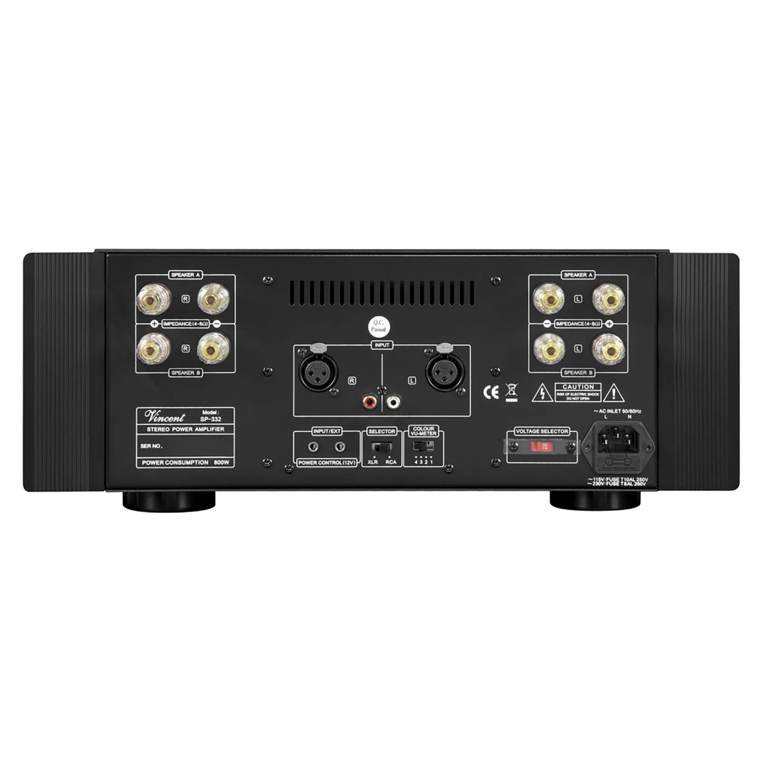Vincent SP-332 Hybrid Stereo Power Amplifier 5 Vincent SP-332 Hybrid Stereo Power Amplifier - Image 3