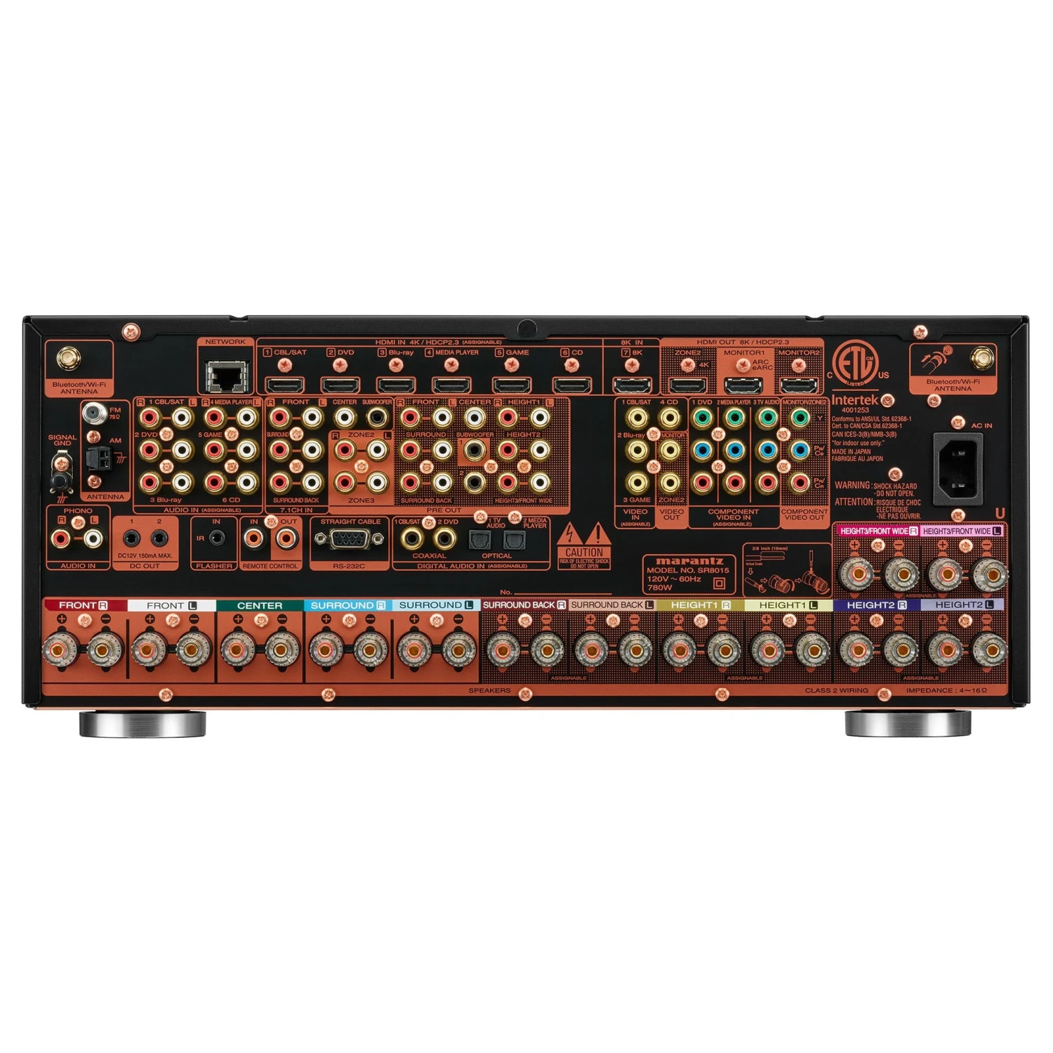 Marantz SR8015 11.2 Channel Surround Receiver 6 Marantz SR8015 11.2 Channel Surround Receiver - Image 4