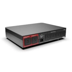 IsoTek V5 Aquarius Power Conditioner With Premier C19 Power Cable -High Quality Audio Store V5 Aquarius Black Back Panel