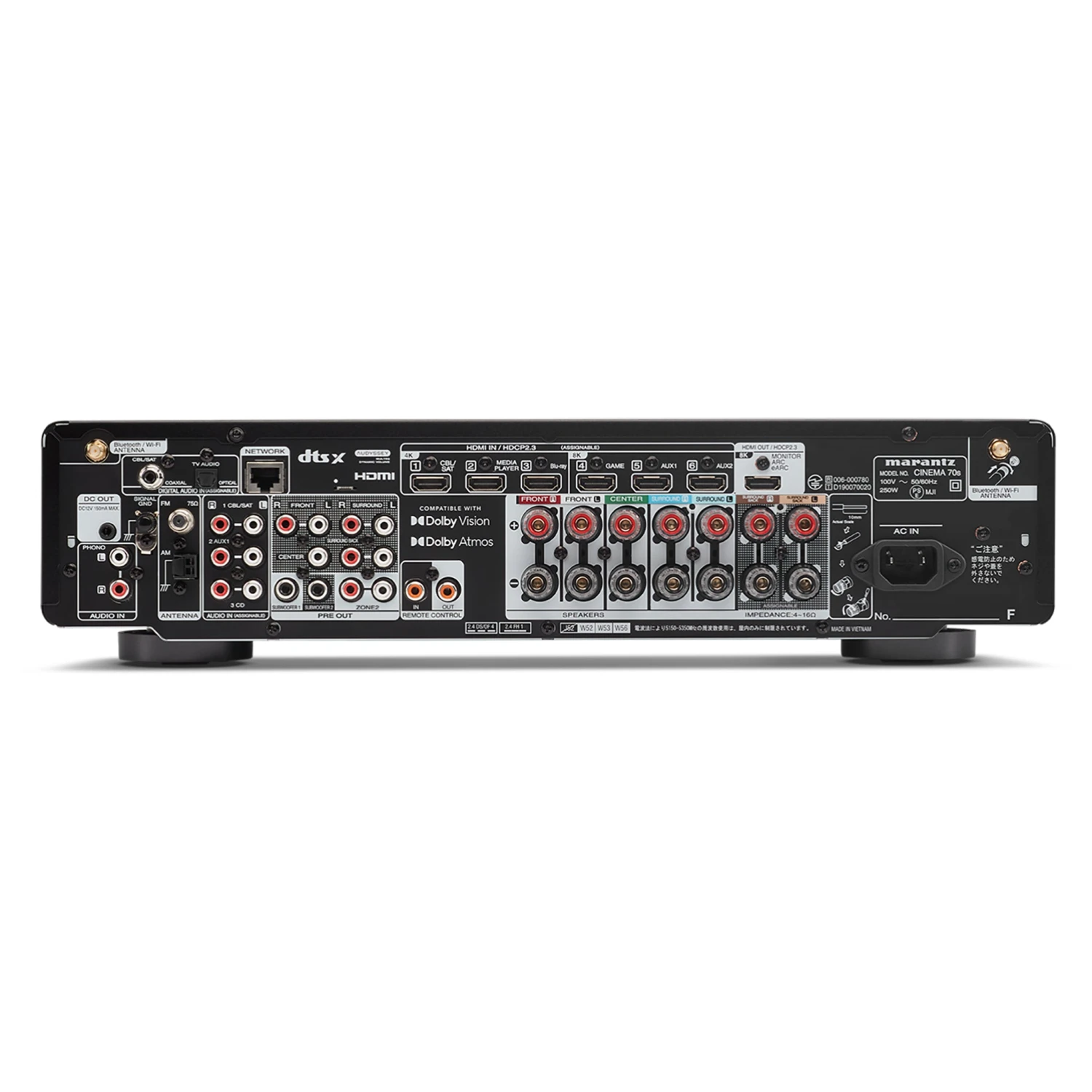 Marantz Cinema 70S Slimline 7.2 Channel AV Receiver 4 Marantz Cinema 70S Slimline 7.2 Channel AV Receiver - Image 2