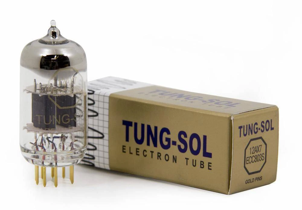 Tung-Sol 12AX7 / ECC803-S Gold Pin 3 Tung-Sol 12AX7 / ECC803-S Gold Pin
