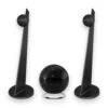 Cabasse IO3 + Pearl Sub System -High Quality Audio Store iO3 pearl sub bundle black base black stand