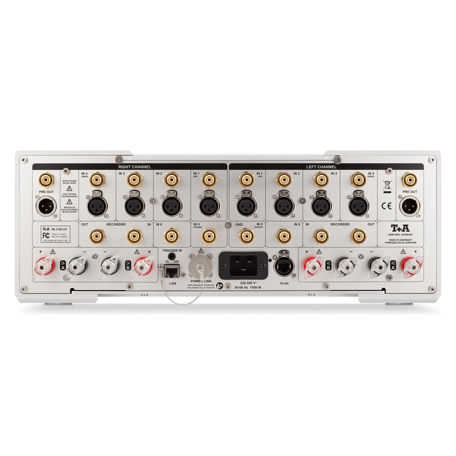T+A Elektroakustik PA 3100 HV Integrated Amplifier 4 T+A Elektroakustik PA 3100 HV Integrated Amplifier - Image 2