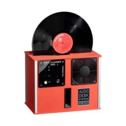 Audio Desk Vinyl Cleaner Pro X Record Cleaning Machine -High Quality Audio Store red f a