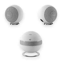 Cabasse Riga 2 + Pearl Sub System 17 Cabasse Riga 2 + Pearl Sub System -High Quality Audio Store riga 2 pearl sub bundle white base white sub